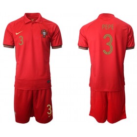 Maillot/Tenue Portugal Pepe 3 Enfant Domicile UEFA Euro 2020